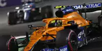 Bild zum Inhalt: Lando Norris sauer: Rote-Flagge-Regel hat mein Rennen zerstört