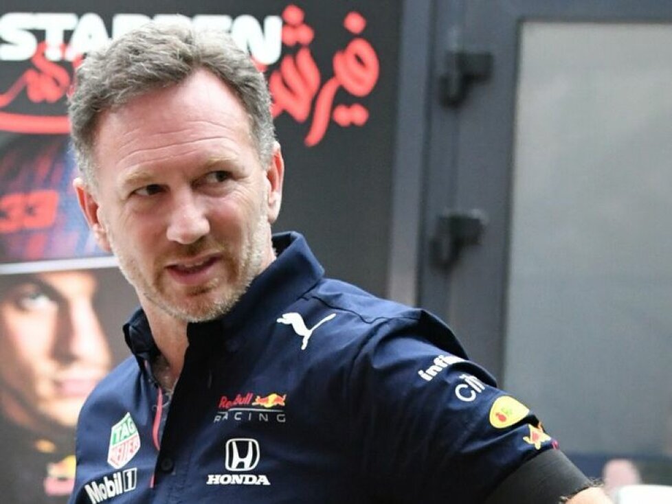 Red-Bull-Teamchef Christian Horner beim Grand Prix in Saudi-Arabien 2021 in der Formel 1