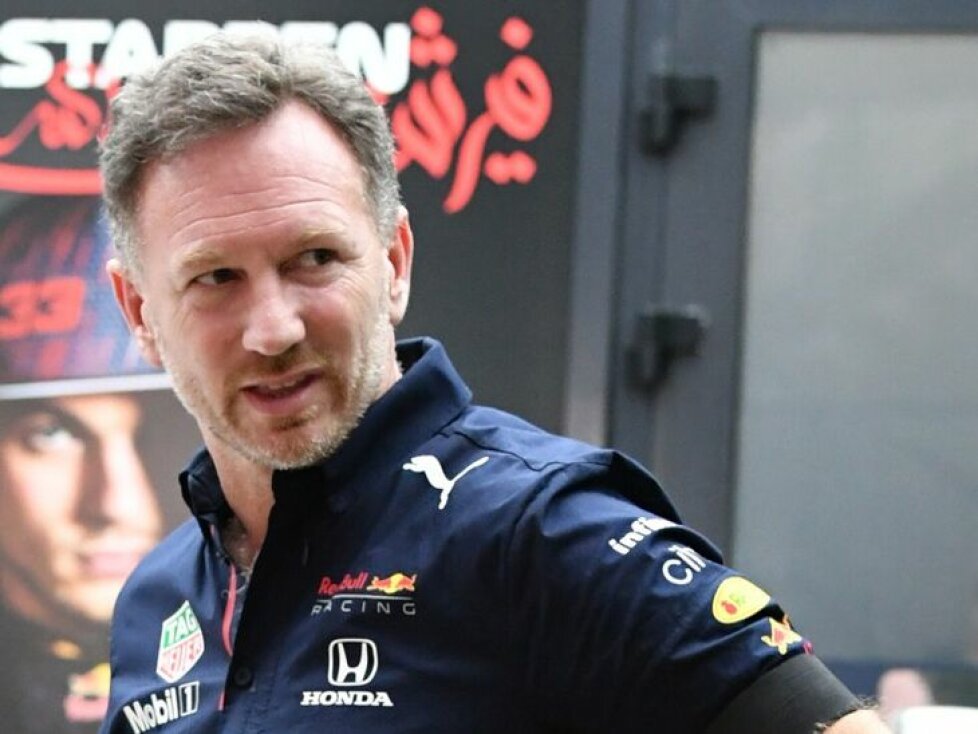 Red-Bull-Teamchef Christian Horner beim Grand Prix in Saudi-Arabien 2021 in der Formel 1