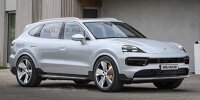 Rendering eines siebensitzigen Porsche-SUV