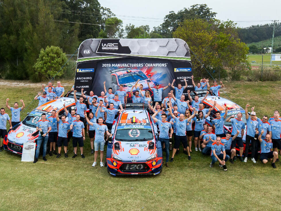 WRC-Herstellerchampion 2019: Hyundai