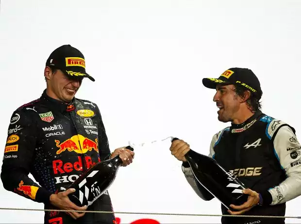 Max Verstappen, Fernando Alonso Titel-Bild zur News: Max Verstappen, Fernando Alonso