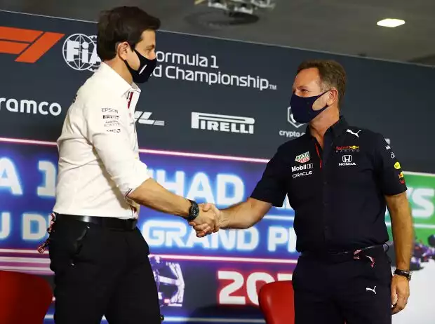 Toto Wolff, Christian Horner Titel-Bild zur News: Toto Wolff, Christian Horner