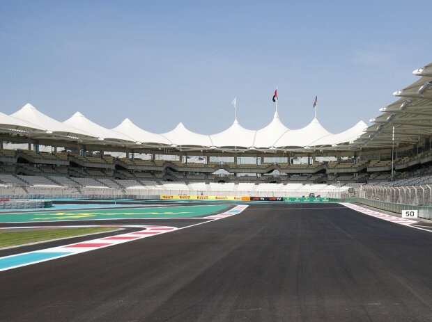 Titel-Bild zur News: Yas Marina Circuit in Abu Dhabi nach dem Umbau zur Formel-1-Saison 2021