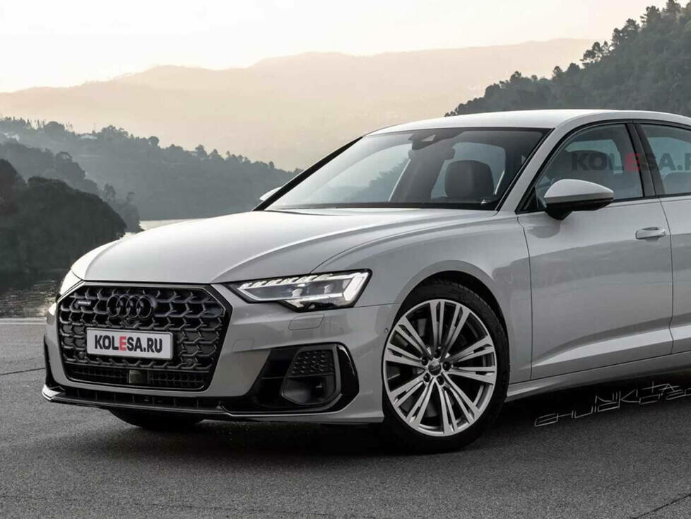 Inoffizielles Rendering des Audi A6 2023