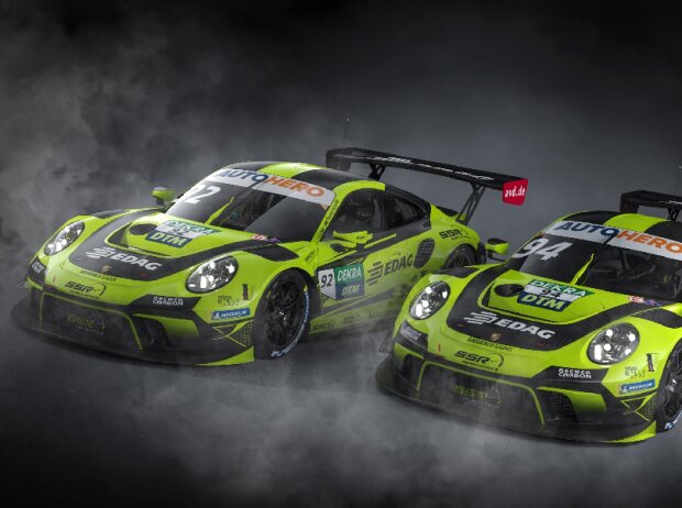 Die beiden Porsche 911 GT3 R von SSR Performance Die beiden Porsche 911 GT3 R von SSR Performance