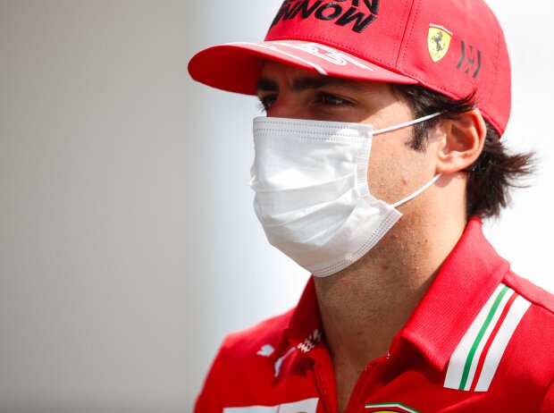 Titel-Bild zur News: Carlos Sainz (Ferrari)