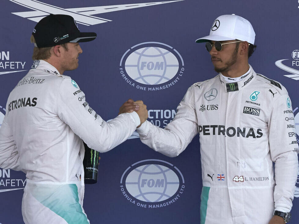 Nico Rosberg, Lewis Hamilton