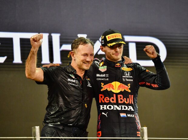 Christian Horner, Max Verstappen Christian Horner, Max Verstappen