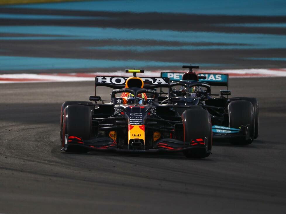Sergio Perez, Lewis Hamilton