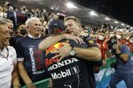 Max Verstappen (Red Bull) und Christian Horner 