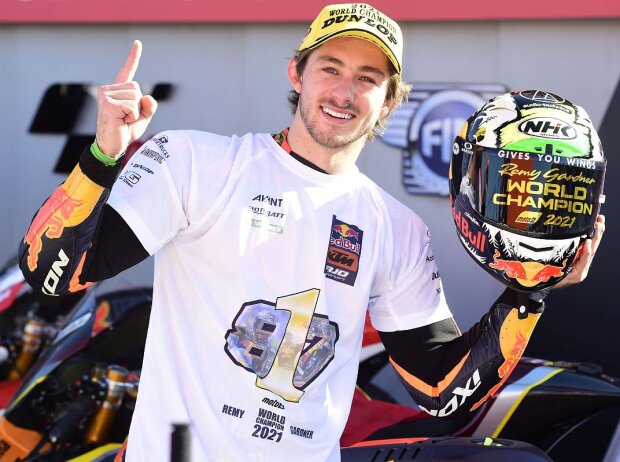 Moto2-Weltmeister 2021: Remy Gardner Moto2-Weltmeister 2021: Remy Gardner
