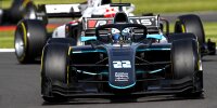 Jack Aitken im Formel-2-Auto von HWA beim Rennen in Silverstone 2021