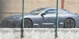 Maserati GranTurismo (2022) zeigt sich erneut als Erlkönig