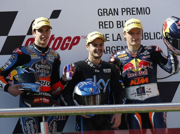 Alex Marquez, Jack Miller, Romano Fenati Alex Marquez, Jack Miller, Romano Fenati