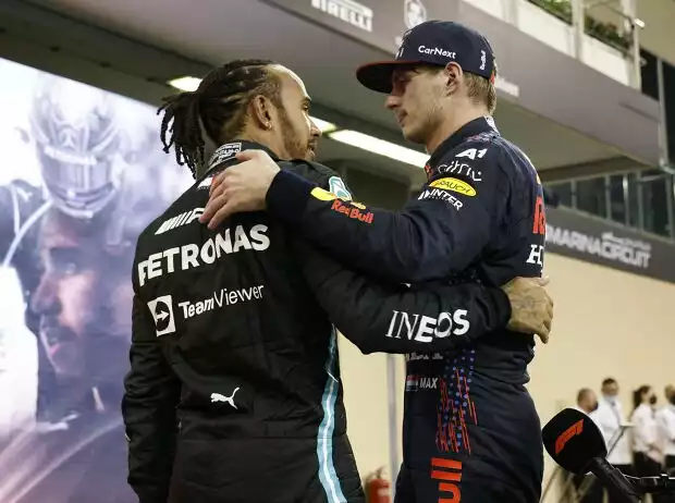 Lewis Hamilton, Max Verstappen Titel-Bild zur News: Lewis Hamilton, Max Verstappen