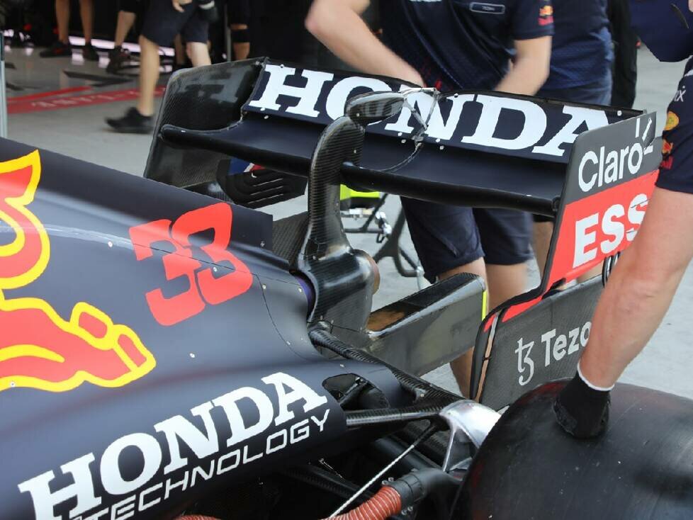 Max Verstappen Red Bull Heckflügel