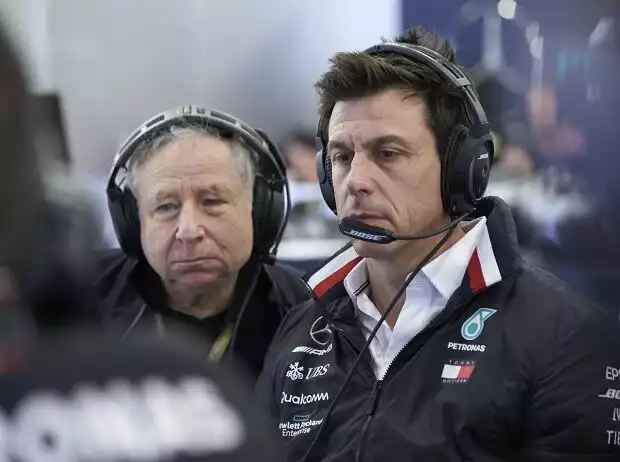 Jean Todt, Toto Wolff Titel-Bild zur News: Jean Todt, Toto Wolff