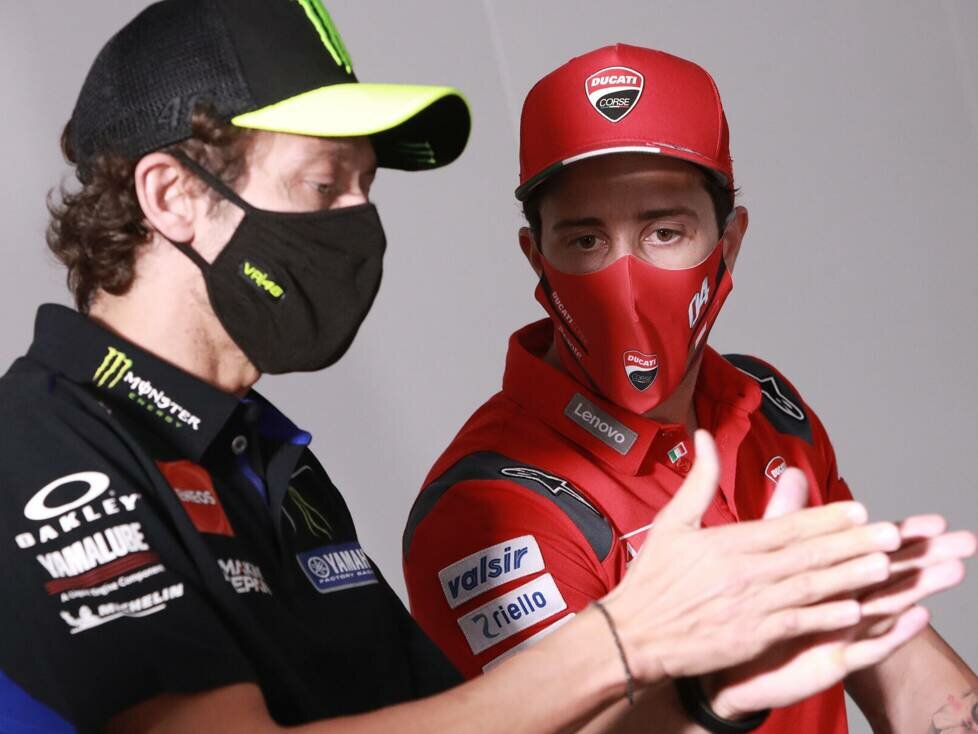 Andrea Dovizioso, Valentino Rossi