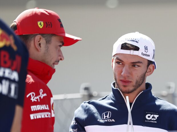 Charles Leclerc, Pierre Gasly Charles Leclerc, Pierre Gasly