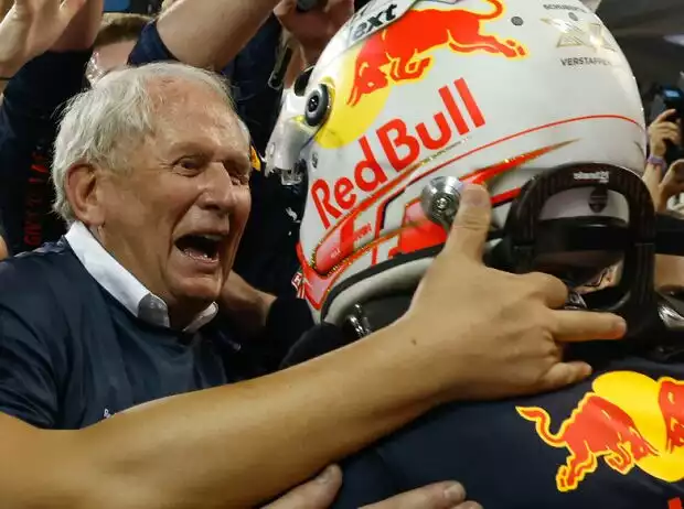 Max Verstappen, Helmut Marko Titel-Bild zur News: Max Verstappen, Helmut Marko