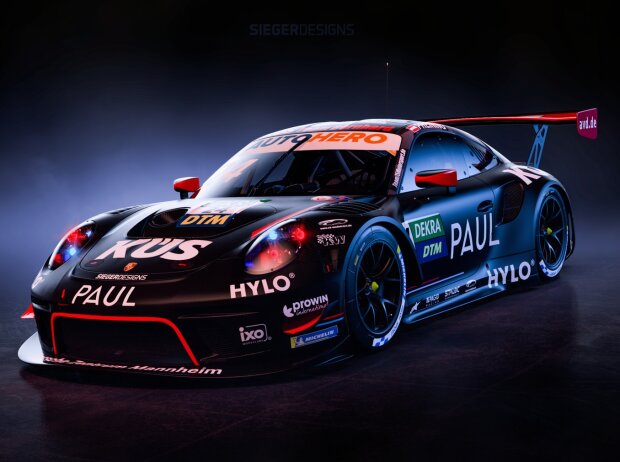 Titel-Bild zur News: Thomas Preinings Porsche 911 GT3 R des Team75 Bernhard