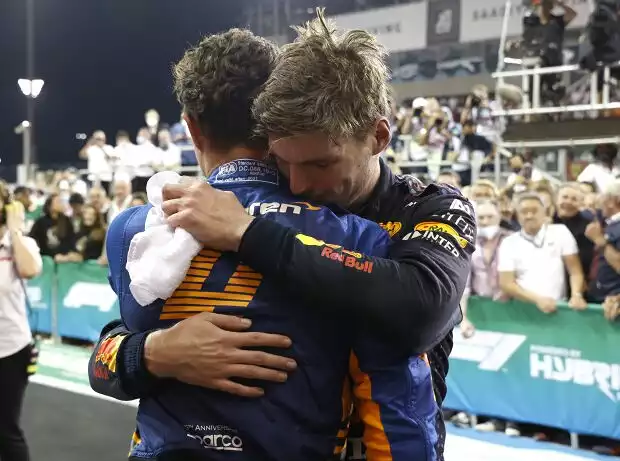 Lando Norris, Max Verstappen Titel-Bild zur News: Lando Norris, Max Verstappen