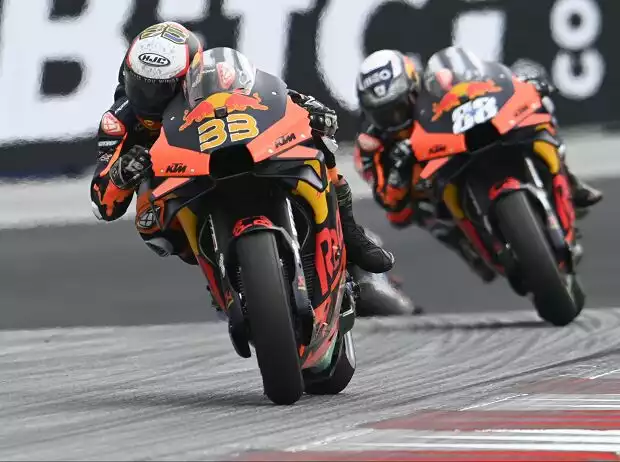 Brad Binder, Miguel Oliveira Titel-Bild zur News: Brad Binder, Miguel Oliveira