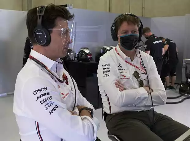 Toto Wolff und Ola Källenius Titel-Bild zur News: Toto Wolff und Ola Källenius