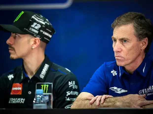 Titel-Bild zur News: Maverick Vinales; Lin Jarvis