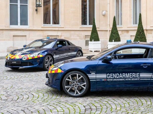 Alpine A110 für die französische Gendarmerie Alpine A110 für die französische Gendarmerie