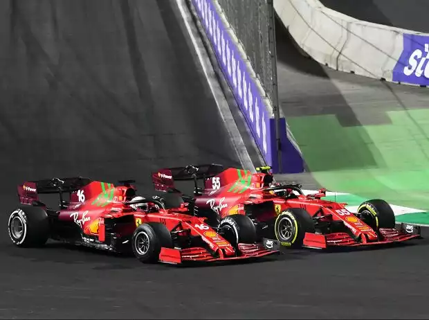 Titel-Bild zur News: Charles Leclerc, Carlos Sainz
