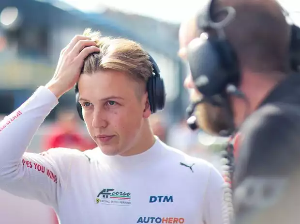 DTM-Vizemeister und AF-Corse-Ferrari-Pilot Liam Lawson Titel-Bild zur News: DTM-Vizemeister und AF-Corse-Ferrari-Pilot Liam Lawson