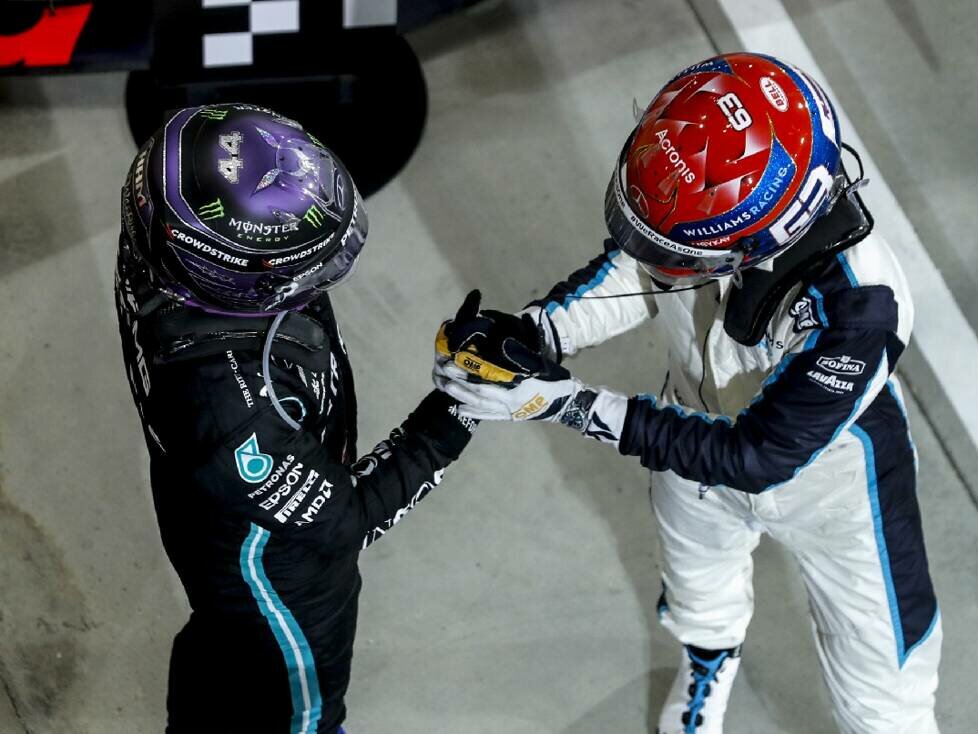 Lewis Hamilton, George Russell