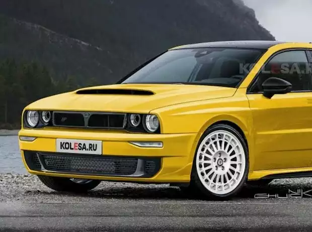 Lancia Delta Integrale als inoffizielles Rendering Titel-Bild zur News: Lancia Delta Integrale als inoffizielles Rendering