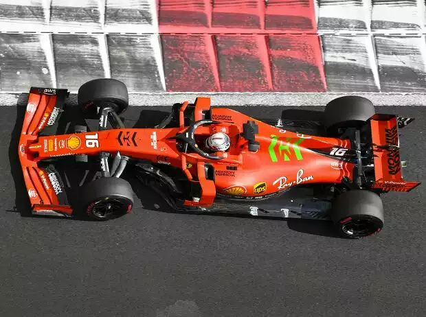 Charles Leclerc (Ferrari Sf21) beim Formel-1-Rennen in Abu Dhabi 2021 Titel-Bild zur News: Charles Leclerc (Ferrari Sf21) beim Formel-1-Rennen in Abu Dhabi 2021