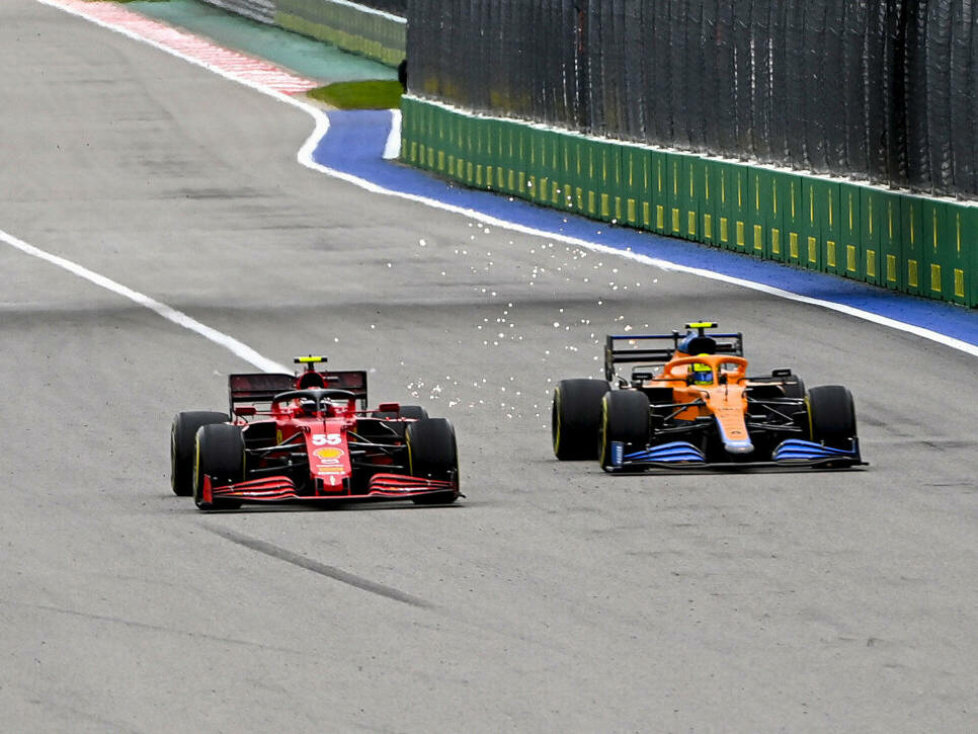 Carlos Sainz, Lando Norris