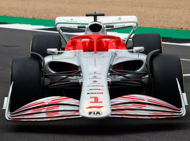 Titel-Bild zur News: Das neue Formel-1-Auto 2022