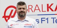 Marek Smrek, Garagentechniker beim Formel-1-Team Haas