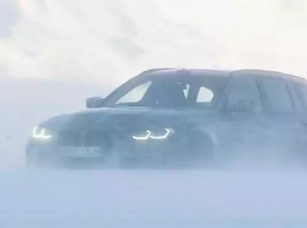 BMW M3 Touring Teaser Titel-Bild zur News: BMW M3 Touring Teaser