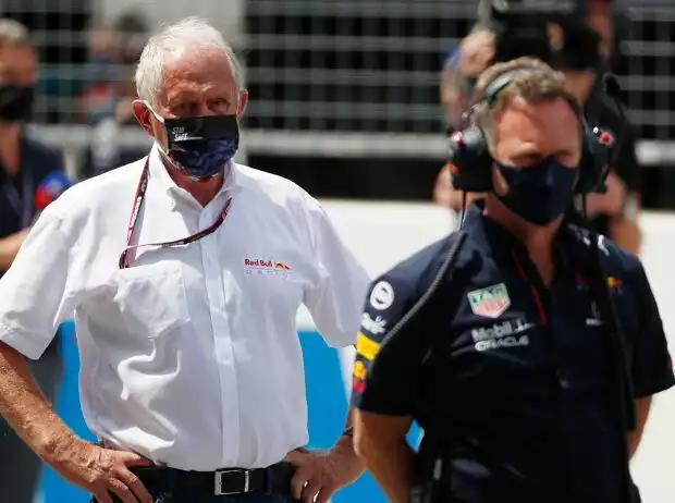 Titel-Bild zur News: Helmut Marko, Christian Horner