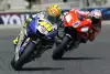 Bild zum Inhalt: Laguna Seca 2008: Yamaha stellte nach Rossis Sieg über Stoner einen Defekt fest