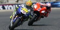 Bild zum Inhalt: Laguna Seca 2008: Yamaha stellte nach Rossis Sieg über Stoner einen Defekt fest