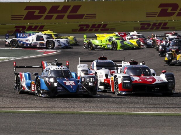 Alpine konnte die Toyotas 2021 nur im Qualifying und bei Rennbeginn ärgern Alpine konnte die Toyotas 2021 nur im Qualifying und bei Rennbeginn ärgern