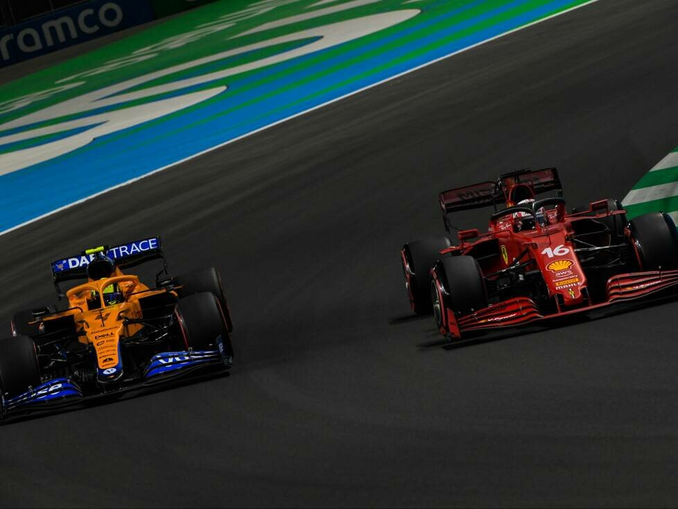 Charles Leclerc, Lando Norris