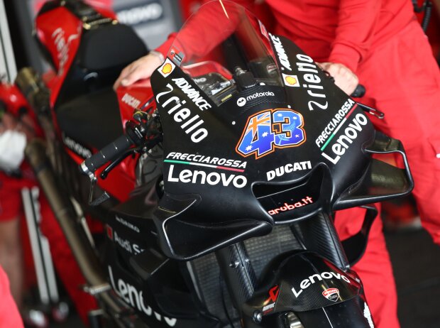 Ducati Desmosedici GP21 mit Updates für die MotoGP-Saison 2022 Ducati Desmosedici GP21 mit Updates für die MotoGP-Saison 2022