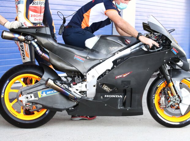 Honda RC213V mit Updates für die MotoGP-Saison 2022 Honda RC213V mit Updates für die MotoGP-Saison 2022