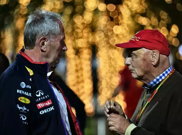 Helmut Marko, Niki Lauda Titel-Bild zur News: Helmut Marko, Niki Lauda