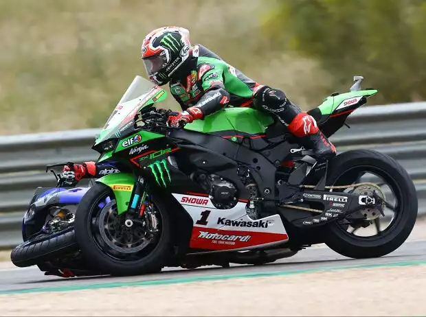 Titel-Bild zur News: Jonathan Rea, Garrett Gerloff