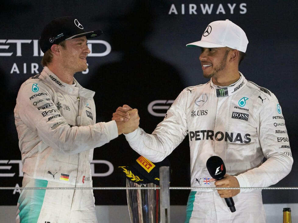 Nico Rosberg, Lewis Hamilton